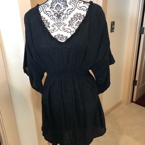 Black summer light top